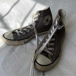 grey converse high tops